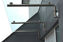 Консольные козырьки и навесы в Алматы. Готовые проекты ПерилаГлавСнаб - фото 4