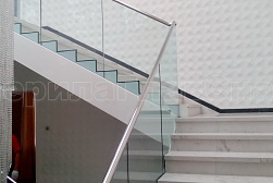 Ограждения для лестниц в Алматы. Готовые проекты ПерилаГлавСнаб - фото 21