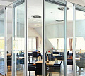 Стеклянные перегородки для зоны отдыха в офисе в Алматы. Готовые проекты ПерилаГлавСнаб - фото 1