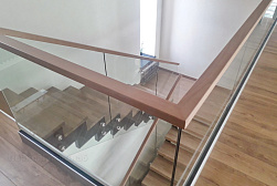 Ограждения для лестниц в Алматы. Готовые проекты ПерилаГлавСнаб - фото 17