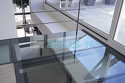 Стеклянные полы в квартире в Алматы. Готовые проекты ПерилаГлавСнаб - фото 10