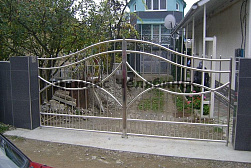 Нержавеющие калитки в Алматы. Готовые проекты ПерилаГлавСнаб - фото 11