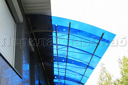 Консольные козырьки и навесы в Алматы. Готовые проекты ПерилаГлавСнаб - фото 2