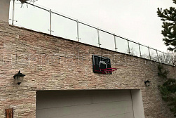 Стеклянные ограждения для улицы в Алматы. Готовые проекты ПерилаГлавСнаб - фото 9