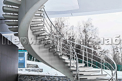 Ограждения для лестниц в Алматы. Готовые проекты ПерилаГлавСнаб - фото 16