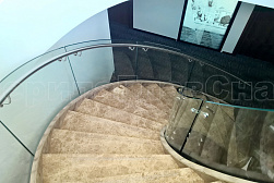 Ограждения для лестниц в Алматы. Готовые проекты ПерилаГлавСнаб - фото 13