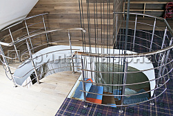 Четырёх и многоригельные перила и ограждения в Алматы. Готовые проекты ПерилаГлавСнаб - фото 12