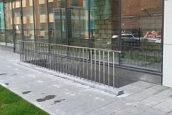 Перила и ограждения с вертикальным заполнением в Алматы. Готовые проекты ПерилаГлавСнаб - фото 6