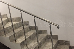 Перила и ограждения с вертикальным заполнением в Алматы. Готовые проекты ПерилаГлавСнаб - фото 19