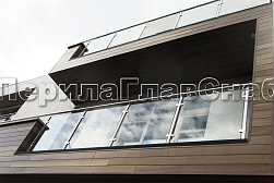 Ограждения из нержавейки со стеклом в Алматы. Готовые проекты ПерилаГлавСнаб - фото 16